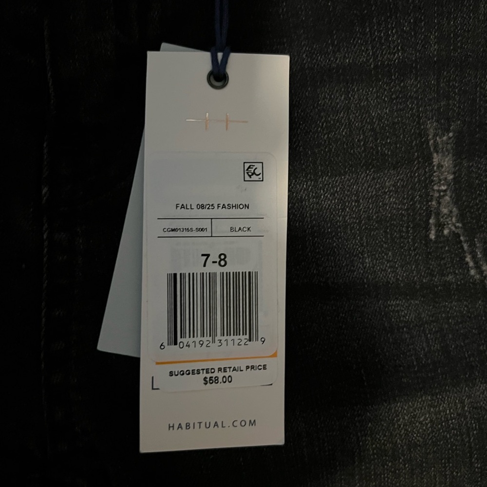 Habitual Kids Black Jeans - Picture 3 of 6